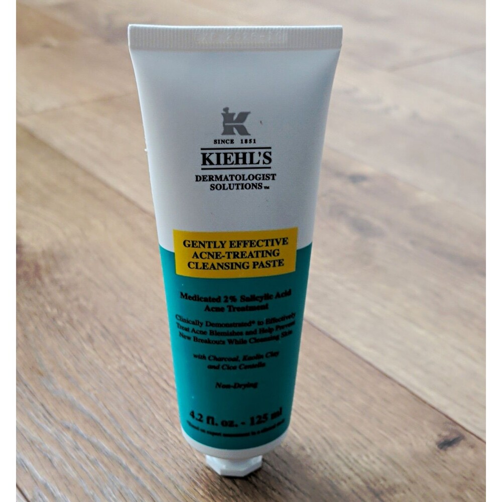Kiehl's Dermatologist Solutions Acne Cleanser Paste 4.2oz Sealed